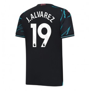 Maillot de foot Manchester City Julian Alvarez #19 Troisième 2023-24 Manches Courte